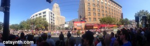 Pride Panorama at Market and 7th Streets